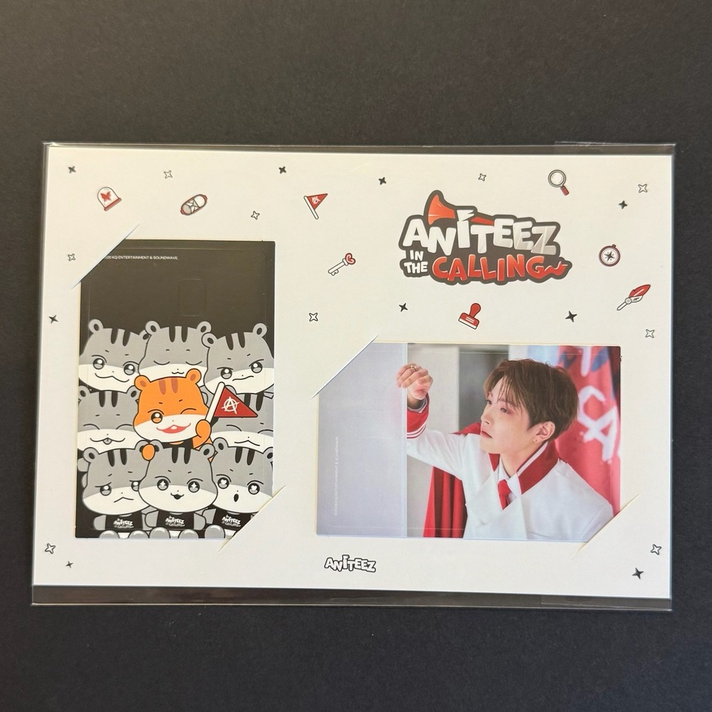 ATEEZ Hongjoong Aniteez In The Calling Card Cover Sticker Set